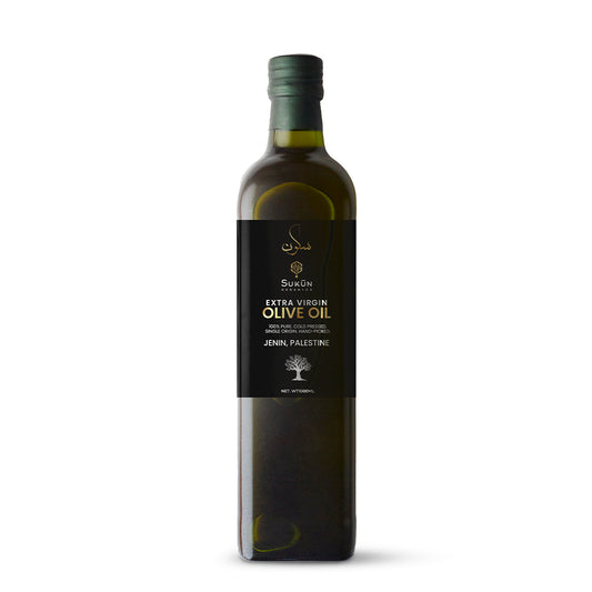 Palestinian Extra Virgin Olive Oil - Cold-pressed and Organic from Jenin